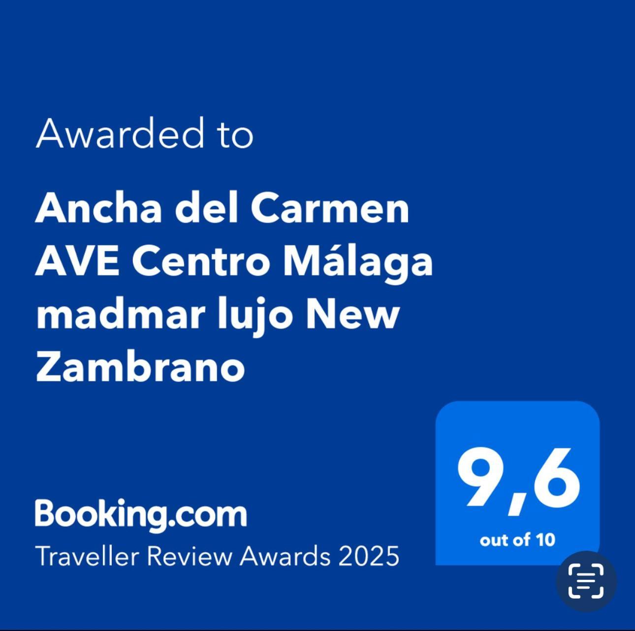 Ferienwohnung Ancha Del Carmen Ave Centro Malaga Madmar Lujo New Zambrano Exterior foto